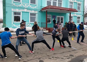 Допризывники Вороновского приняли участие в военно-спортивном празднике