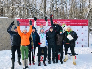 Вороновские спортсмены приняли участие в Окружных отборочных соревнованиях по лыжным гонкам