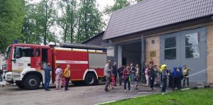 Московские огнеборцы провели квест «Школа пожарной безопасности»