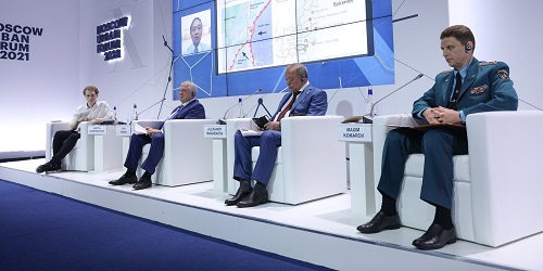 Руководитель Департамента ГОЧСиПБ принял участие в Moscow Urban Forum 2021