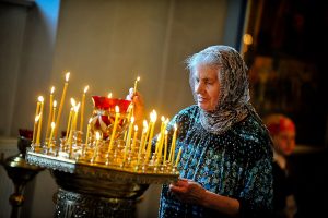Божественная литургия прошла в Вороновском