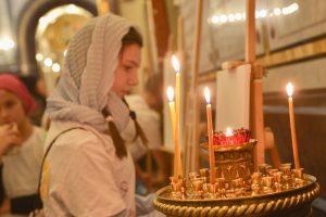 Божественная литургия прошла в Вороновском