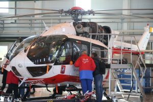 Пациента из Вороновского эвакуировали вертолетом Московского авиационного центра