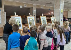 Воспитанники образовательной площадки «Василек» посетили выставку
