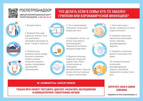 Управление Федеральной службы по надзору в сфере защиты прав потребителей и благополучия по городу Москве информирует население о профилактике COVID-19 и гриппа