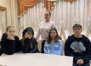 Молодые парламентарии Вороновского приняли участие в благотворительной акции