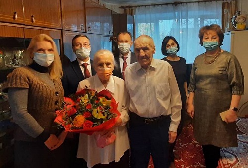 90 летний юбилей отметил житель поселения Вороновское