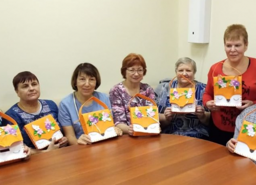 Творческий мастер-класс прошел в Центре реабилитации «Ясенки»