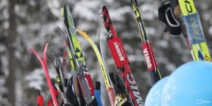 Лыжники Вороново приняли участие в лыжном многоборье