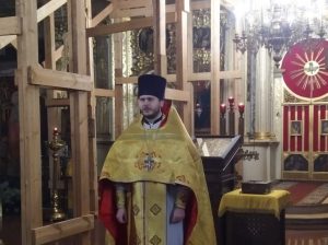 Божественная литургия прошла в храме Всемилостивого Спаса в Вороново