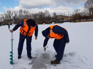 Спасатели ТиНАО напоминают об опасности весеннего льда