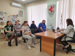 Лекции провели в Вороновской больнице ко Дню здоровья