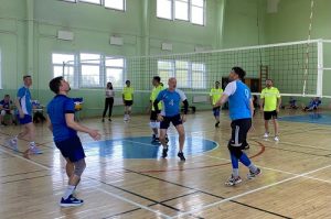 Турнир по волейболу среди мужчин прошел в СК «Вороново»