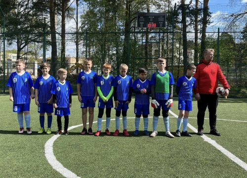 Мини-футболисты из Вороновского приняли участие в очередном туре соревнования