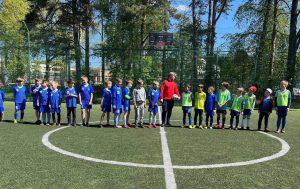 Мини-футболисты из Вороновского одержали очередные победы на турнире