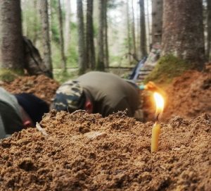 Останки 44 солдат Красной армии найдены столичными росгвардейцами в ходе раскопок в Калужской области