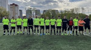 Футболисты Вороновского встретились с командой Десеновского поселения