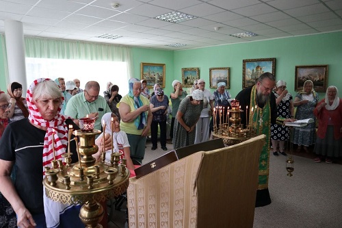 Встреча со священником состоялась в «Ясенках»