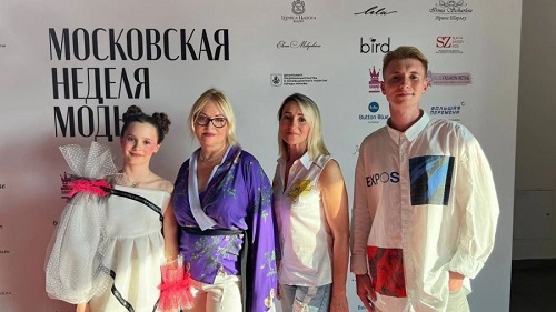 Ученица Школы №2073 приняла участие в Московской неделе моды
