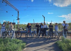 Молодые парламентарии поселения Вороновское организовали велопробег