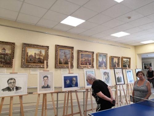 Выставку открыли в Центре реабилитации «Ясенки»