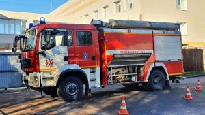 В Вороновской больнице прошли тренировочные пожарно-тактические учения