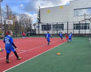 Юные футболисты поселения приняли участие в соревнованиях по мини-футболу