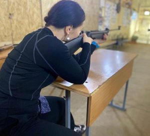 Вороновские спортсмены приняли участие в соревнованиях по стрельбе из пневматической винтовки
