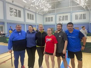 Команда «Вороново» приняла участие в соревнованиях по настольному теннису