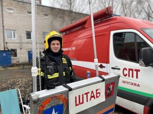 В Москве определили лучшую дежурную смену службы пожаротушения