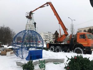 Украшения к новому году появится в Вороновском 1 декабря
