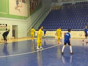 Футболисты Вороново провели очередной матч в рамках открытого турнира по мини-футболу