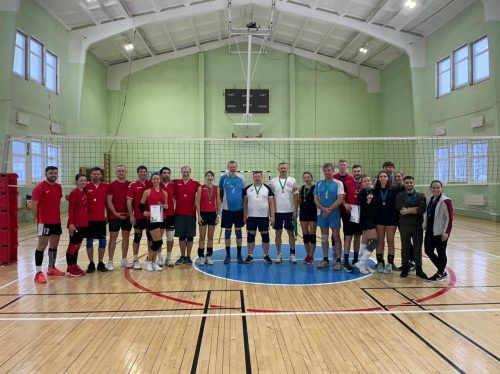 Турнир по волейболу провели в Вороновском
