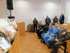 Представители Совета ветеранов посетили военный госпиталь Наро-Фоминска