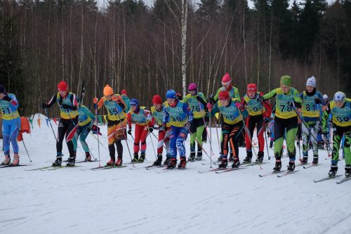 Спортсмены из Вороновского стали победителями чемпионата по лыжным гонкам