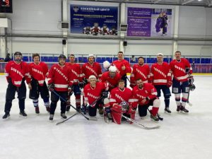 Спортсмены из Вороновского одержали победу в матче Южной хоккейной лиги