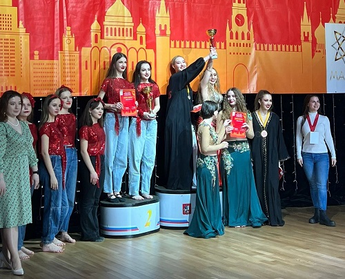 Коллектив восточного танца «Данаб» ДК «Дружба» выступил на Чемпионате Москвы