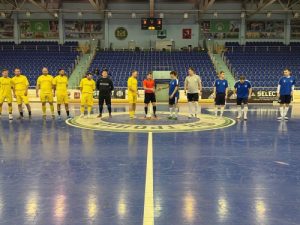 Спортсмены из Вороновского сыграли в последнем туре соревнований по мини-футболу