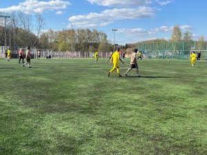 Сотрудники спортивного комплекса «Вороново» поделились видеозаписью футбольного матча