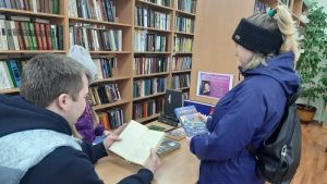 В библиотеке ДК «Дружба» работает выставка – просмотр «Миры Ивана Ефремова»