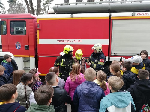 День пожарной безопасности для школьников новой Москвы
