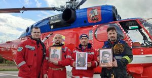 Пожарные, спасатели и операторы Системы 112 почтили память родственников — участников Великой Отечественной войны