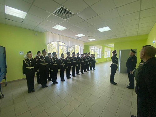 Кадеты школы №2073 сдали экзамен по военной подготовке