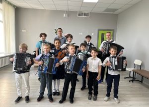 В Вороновской ДШИ прошел концерт учеников класса баяна и аккордеона