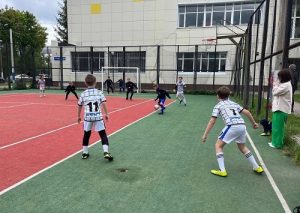 Юные футболисты Вороновского продолжают игры на призы СК «Олимп»