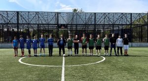 Активисты Молодежной палаты провели товарищеский матч по футболу с командой СК «Вороново»