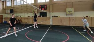 Тренировку по волейболу провели в ШСК «Лидер»