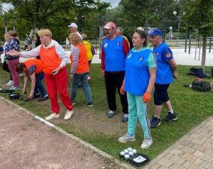 Вороновцы приняли участие в соревнованиях по петанку