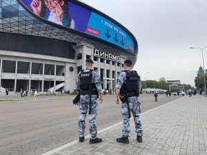 Росгвардия обеспечила безопасность футбольных матчей в Москве