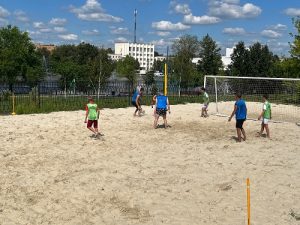 В Вороновском пошел турнир по пляжному футболу